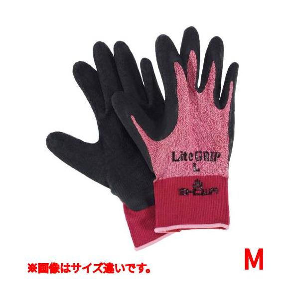 ショーワ ライトグリップ No.341 M レッド /業務用/新品/小物送料対象商品