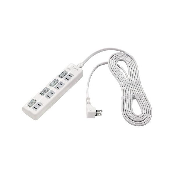他サイト： ELPA LEDランプ スイッチ付タップ WLS-LU43EB(W)/業務用/新品/小物送料対象商品の商品画像