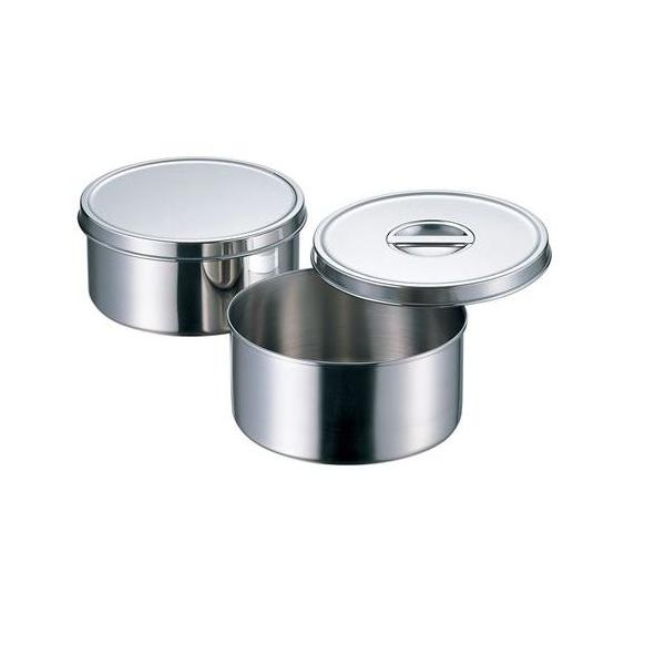 丸型調味料入 (ツマミ無)8cm /業務用/新品/小物送料対象商品
