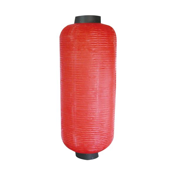 注目ショップ ブランドのギフト 赤無地 提灯 博多長 9055 業務用 新品 送料無料 のぼり屋工房 のれん