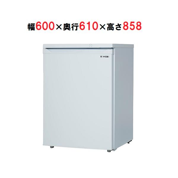 2021年製　サンデン ヨコ型冷凍庫　 冷凍ストッカー 98L　 SVF-98W SVF-98W 【サンデン】冷凍ストッカー 98L 単相100V 幅600×奥行