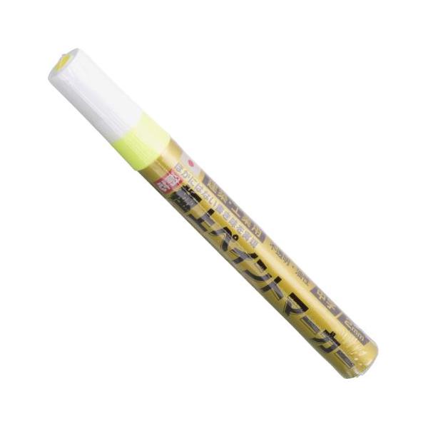 極上ペイントマーカー 建築用 蛍光レモン 幅15×奥行15×高さ140(mm)/業務用/新品/小物送料対象商品