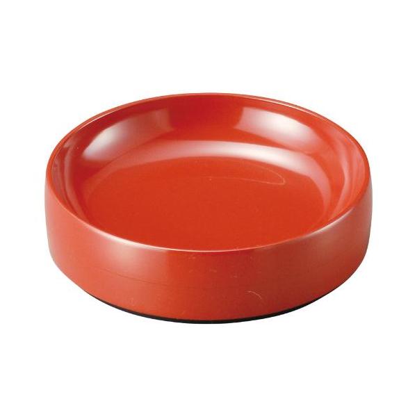 丸底割子そば 朱 A φ12×H3.3(cm)/業務用/新品/小物送料対象商品