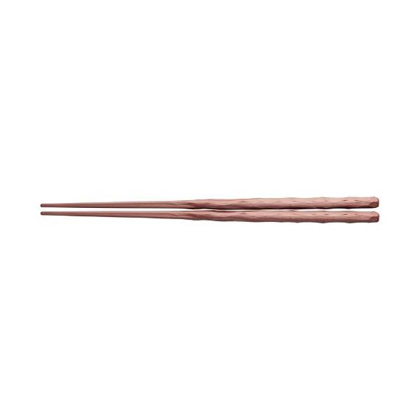 23cm乱彫箸 ブラウン PBT 23×0.8×0.8(cm)/業務用/新品/小物送料対象商品