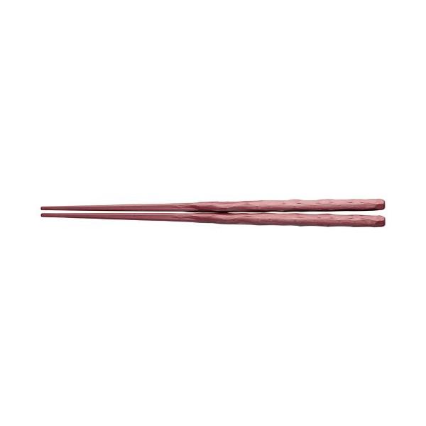23cm乱彫箸 アズキ PBT 23×0.8×0.8(cm)/業務用/新品/小物送料対象商品