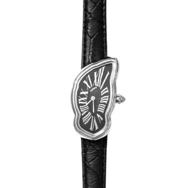 【国内正規品】ラフォン LAPHONT Melting Watch Slim Silver Case Tonal Dial Black Band black / silver LAPHONT-21007
