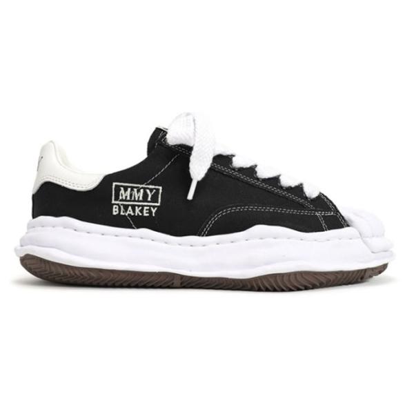 ミハラヤスヒロ Maison MIHARAYASUHIRO BLAKEY OG Sole Canvas Lowtop Sneaker black MIHARAYASUHIRO-A08FW735