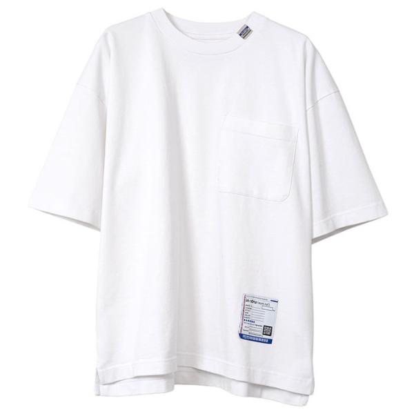 インストルメンタル instrumental Heavy Weight Jersey Pocket T shirt white MIHARAYASUHIRO-I17TS537