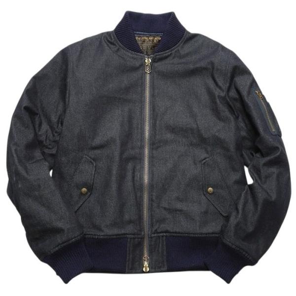 TMT TMT MA-1 DENIM JACKET indigo TMT-TJKF2502 : INCENSE WEB SHOP