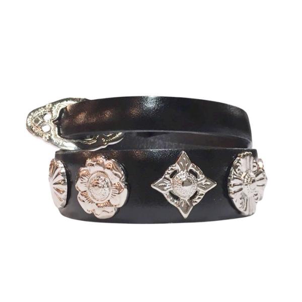 TOGA TOO UNISEX トーガ TOGA Double leather bangle black TOGA-TZ252