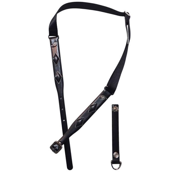 UNISEX トーガ TOGA Motif belt black TOGA-TZ262-AH936