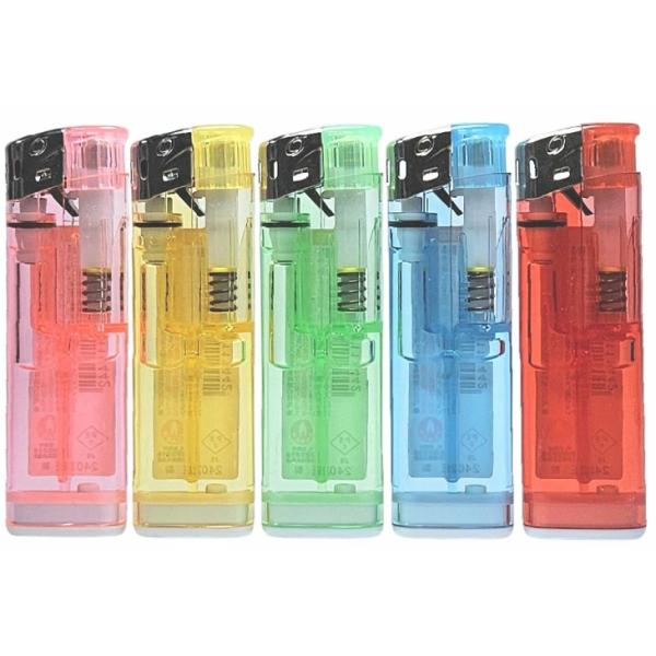 スタンダードタイプのハードプッシュ式CRライターサイズ/重量 H80×24×11mm / 16.0（ｇ）（1本あたり）ライターの色は選べませんのでご了承ください。（同じ色が2個3個混在する場合もあります）ＣＲ電子ライターお得な5点セット注意...