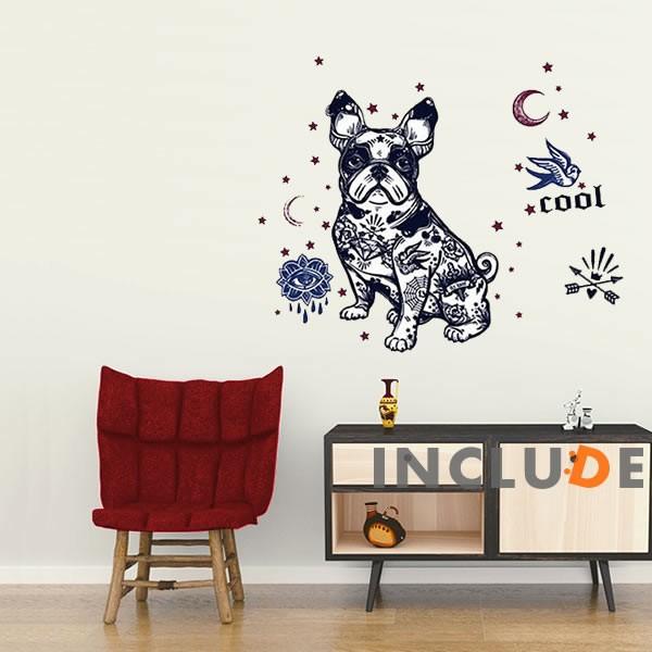 ウォールステッカー フレンチブル ブルドッグ ボストンテリア イギー ペイズリー ナイト 月 星 ダイヤ ラウンドブリリアントカット Atm180113 Includeysp 通販 Yahoo ショッピング