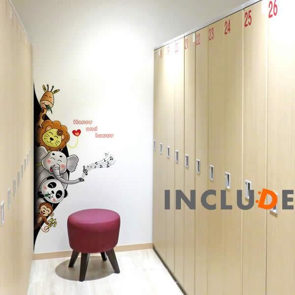 ウォールステッカー アニメ 面白い かわいい キリン ゾウ ライオン パンダ サル Happy 楽しい こんにちは 音楽 歌を歌う かくれんぼ 陽気 仲間 キッズ Atm Includeysp 通販 Yahoo ショッピング