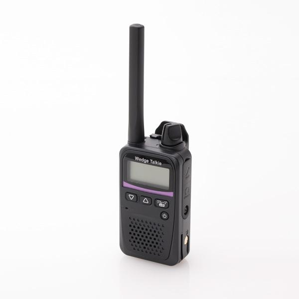 トランシーバー 無線機 インカム WED-NO-001 Wedge Talkie