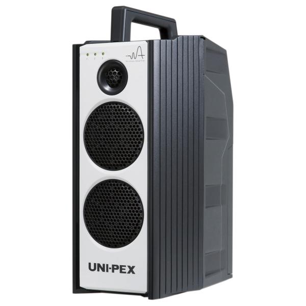 UNI-PEXユニペックス製の防滴形ハイパワーワイヤレスアンプWA-371CD」 ユニペックス CD付防滴形ハイパワーワイヤレスアンプ WA-371CD