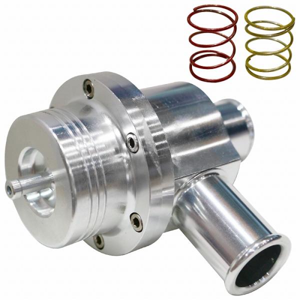 大気開放式！ターボ車に必要不可欠な圧力開放バルブです。こんな方におススメ！・ブーストアップしたい。・迫力のある音を響かせたい。　などブローオフバルブは純正と比べ高いブーストに対応可能です。また、ブーストかけた際のアクセルオフでカッコいいバッ...