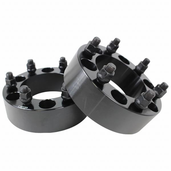 厚さ 50mm 6穴 6H PCD 139.7  M14 P1.5 サバーバン タホ ユーコン アバランチ シルバラード K-1500 サバナ ワイドトレッド スペーサー
