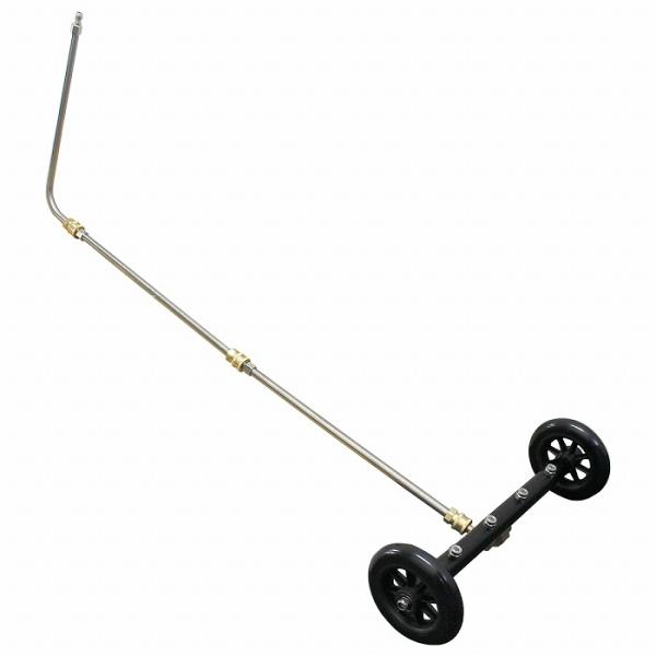 車の下に潜り込むことなく、車の裏側部分(下回り)が掃除できます！高圧洗浄機に接続して、掃除機のように転がすだけで簡単に掃除できちゃいます♪サイドシル(ドアシル)やバンパー下、アンダーカバーにこびりついた砂、汚れ、ホコリがピカピカに！特にマフ...