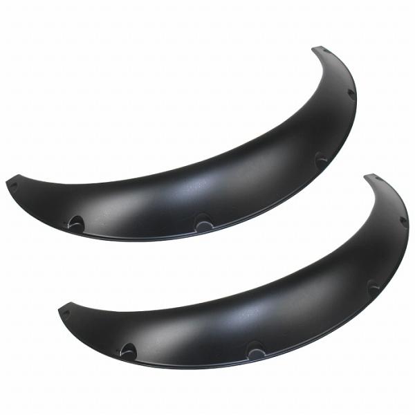 【ぱむ様オーダー専用】 75mm オーバーフェンダー 汎用 軽量 2枚セット 出幅約 7.5cm PU製