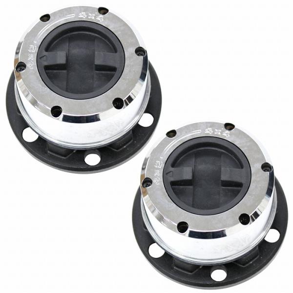 左右2個セット】デリカスペースギア / パジェロ フロント フリーハブ