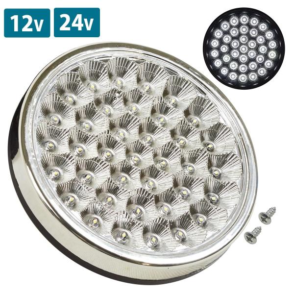 シャンデリア12v LED カーシャンデリア 12V/24V ルームランプ トラック 車内灯 車載用