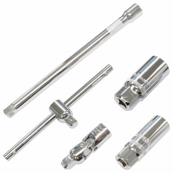 T型 スライドハンドルソケット 5点セット 差込角 3/8インチ ソケット