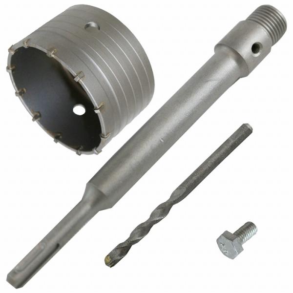 刃径 100mm コアドリル シャンク センタードリル 穴あけ 陶器瓦