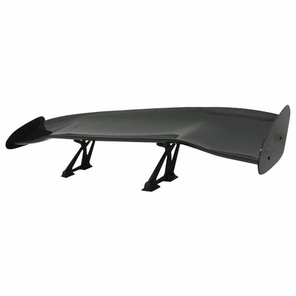 GTウイング 145cm/1450mm ABS製 未塗装 塗装用 ブラック 角度調整 車種