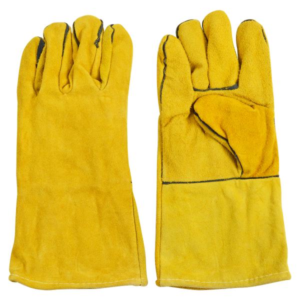 溶接や鍛造など火を使うお仕事などにもおススメです。また、焚火やダッチオーブン、薪ストーブなど様々な用途で活躍します。◆サイズ感参考例手が大きめの女性から普通の大きさの男性までサイズ：詳細は画像をご確認ください。カラー：黄色詳しくは下記をご確...