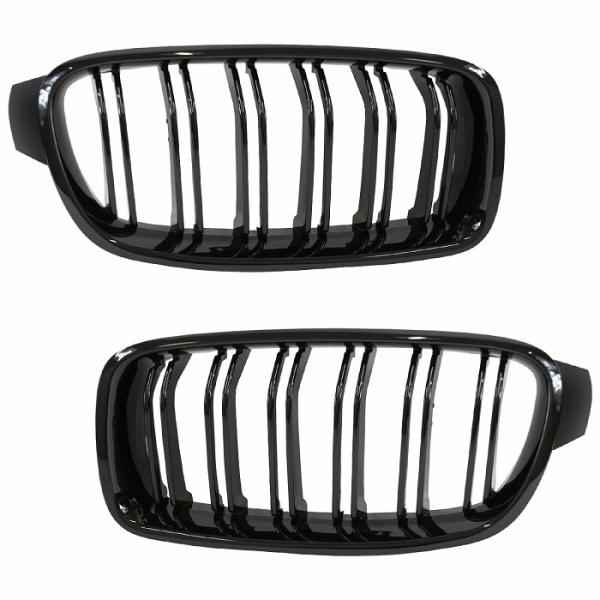 【BMWのファミリーフェイス】キドニーグリルはフロントマスクの印象を決める重要なパーツです。純正グリルと交換するだけでイメチェン効果抜群です。BMW車の魅力の一つであるフロントグリルを自分好みにカスタマイズすることができます。【純正交換タイ...