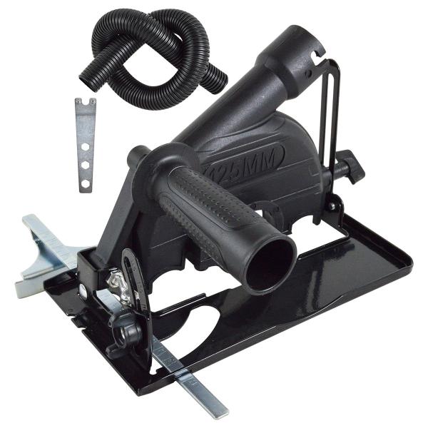 グラインダー 丸ノコ アダプター スタンド 100mm-125mm 対応 ブラケット アングル　角度調整 集塵口 ディスク サンダー