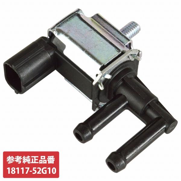 スズキ K6A ターボ ジムニー JB23W JB33W JB43W エブリイ ワゴン DA64V DA64W タービン ソレノイドバルブ 18117-52G10 互換品