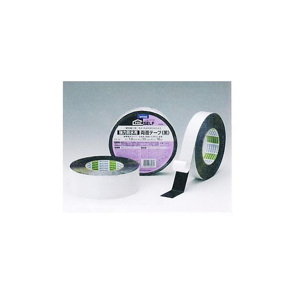 他サイト： ニトムズ 防水強力両面テープ 30mm×10m 黒 KZ-12 J2080の商品画像