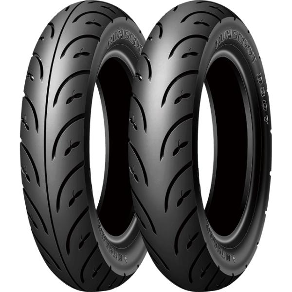 DUNLOP ダンロップ D307 F R90 90-10 50J TL 305513 タイヤ バイク スクーター