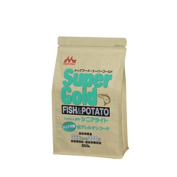 まとめ 激安 激安特価 送料無料 スーパーゴールド フィッシュ ポテト ペット用フード 800g 12セット ペット用品 シニアライト