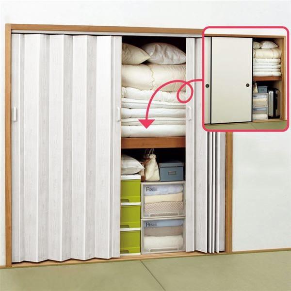 素敵に 間仕切り パネルドア 窓なし 約95 174cm 2枚組 ホワイト 折りたたみ ジャバラ式 簡単設置 リビング ダイニング Ds インディーズヤフー店 通販 Yahoo ショッピング