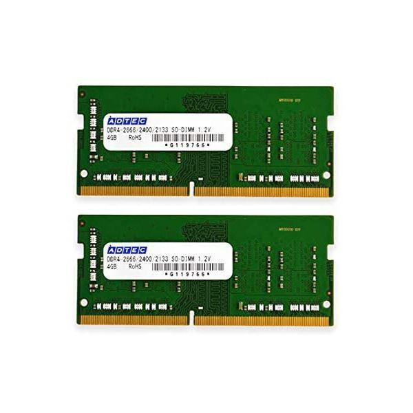 アドテック DDR4 3200MHz260Pin SO-DIMM 32GB×2枚組 ADS3200N-32GW 1箱