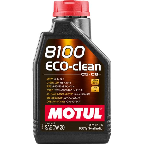 MOTUL（モチュール） 8100 ECO-CLEAN (エコクリーン) 0W-20 1L 113232