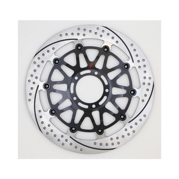 1199パニガーレ フロントディスクローター　サンスター プレミアムレーシング indies-mc_sns-ema132-bk