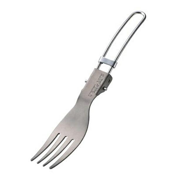 軽量なチタニウム製フォールディング「フォーク」軽量・コンパクトなトレイル志向カトラリー。