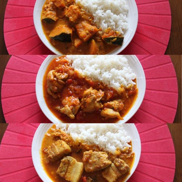 【Dear.Curryの3種類について】[ i ] Dear.Curry チキン【作り方】 ◎用意するもの・鶏もも肉　250g・水、油・Dear.Curry (本品) (1)ホールスパイス　(2)カレーペースト1. (1)ホールスパイスを1...