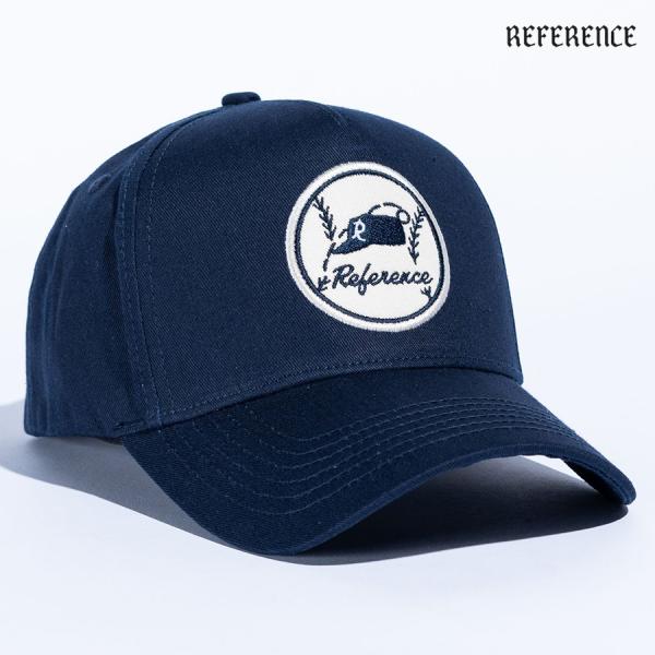 REFERENCE リファレンス クリームブラウンスナップバックキャップ REFERENCE リファレンス クリームブラウンスナップバック