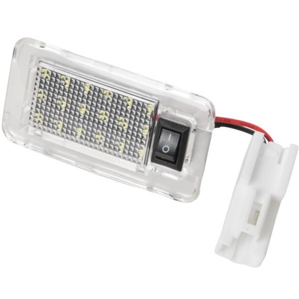 明るさ2倍！ エスティマ 50系 LED ラゲッジランプ 1個 ON/OFFスイッチ付き トランク ライト ASSY