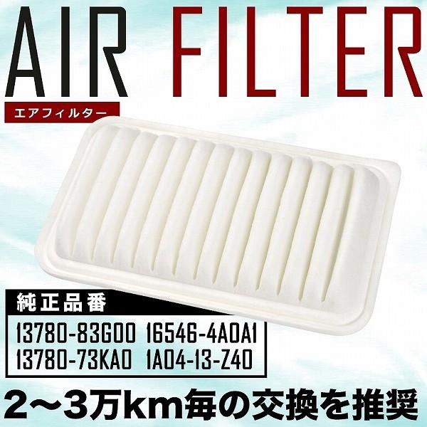 互換品】 MH21S/MH22S ワゴンR エアフィルター エアクリーナー H12.12