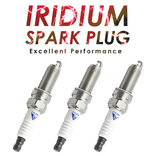 DR64V/DR64W NV100クリッパー/NV100クリッパーリオ H25.12〜H27.3 イリジウムプラグ スパークプラグ 3本 B2401-4A00B