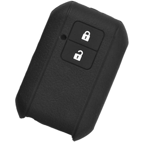 ジムニーノマド JC74W スマートキーカバー 2ボタン ブラック シリコン