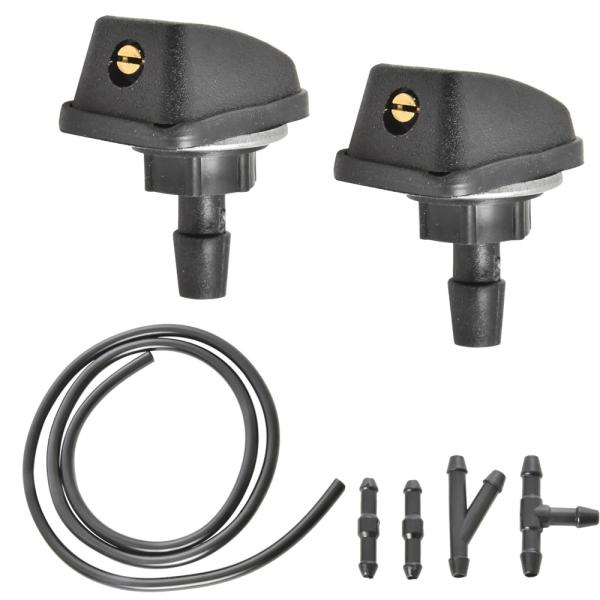 スカイラインR32,R34【純正品】ウォッシャーノズルホース付き ◇ 日産 ノズル ウォッシャー 2個 1台分セット スカイラインGT-R