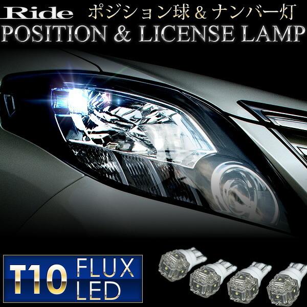 HN22S Keiワークス [H14.11〜H21.9] RIDE LED T10 ポジション球