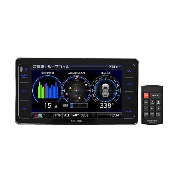 コムテック レーダー探知機 Zero 803v 驚きの値段 無料データ更新 移動式オービス 小型オービス メー Gps ゾーン30対応 Obd2接続